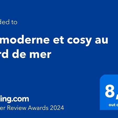 T3 Moderne Et Cosy Au Bord De Apartament